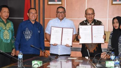 Pemda Banggai Laut Jalin Kerjasama dengan UNG