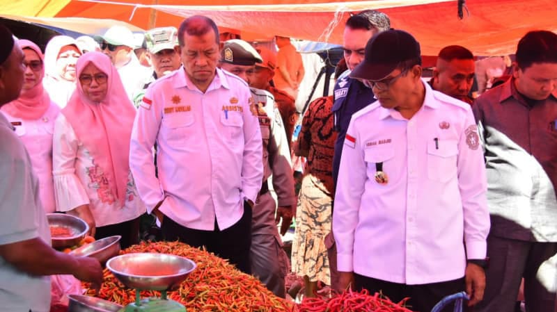 Pemkot Gorontalo Lakukan Operasi Pasar Jelang Nataru