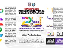 Pemprov Gorontalo Rilis Logo HUT ke-24 dengan Makna Mendalam