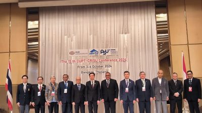 Rektor UNG Hadiri The 15 CUPT-CRISU Conference di Thailand