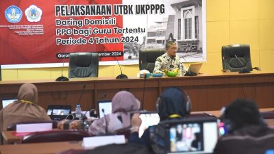 Ribuan Guru Ikuti UTBK-UKPPPG Daring UNG