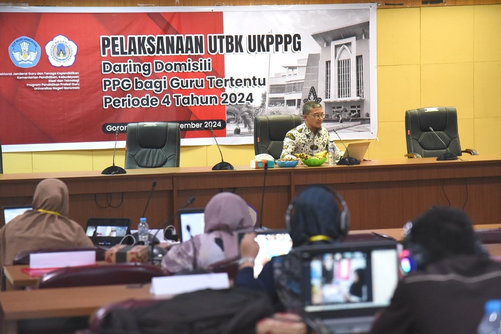 Ribuan Guru Ikuti UTBK-UKPPPG Daring UNG