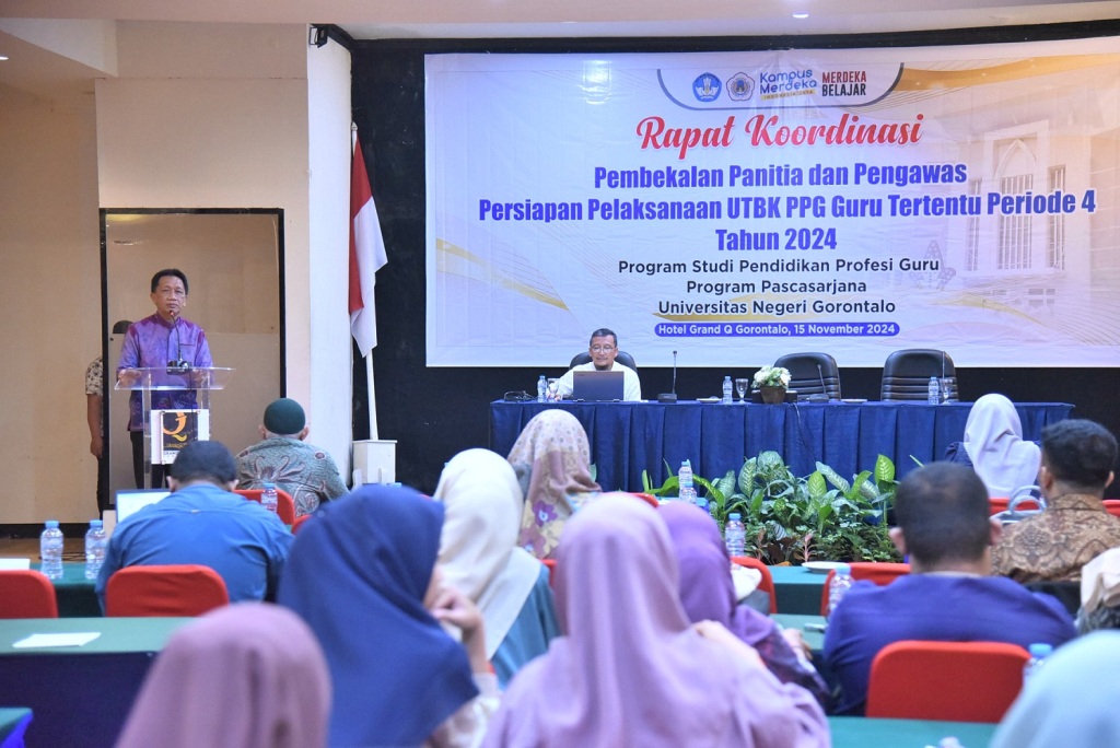 UNG Siapkan Rakor Pelaksanaan UTBK-UKPPPG Daring Periode 4