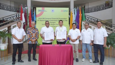 UNG dan BNI Kerja Sama Lewat Kick Off Campus Financial Ecosystem