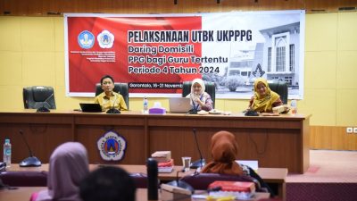 UTBK UKPPPG Guru Tertentu di UNG Berjalan Sukses