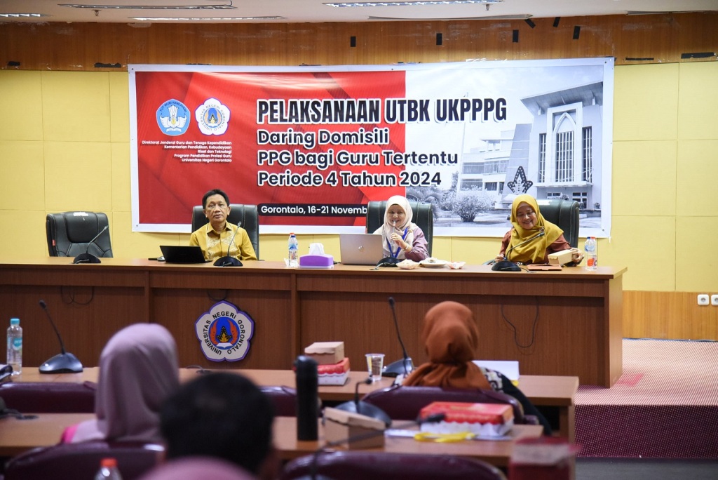 UTBK UKPPPG Guru Tertentu di UNG Berjalan Sukses