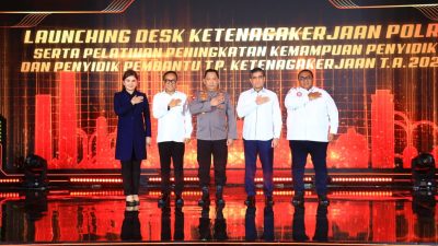 Selesaikan Sengketa Tenaga Kerja, Polri Resmi Launching Desk Ketenagakerjaan