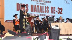 Dies Natalis Ke 32 UNG Dihadiri Wamen Diktisaintek RI