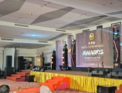 KPU Sukses Gelar KPU Kota Gorontalo Award