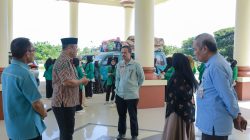 Pemkab Pohuwato Sambut Kedatangan Rombonga Peserta KKS Tematik IAIN Gorontalo