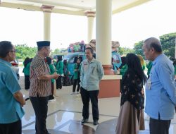 Pemkab Pohuwato Sambut Kedatangan Rombonga Peserta KKS Tematik IAIN Gorontalo