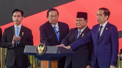 Prabowo, SBY dan Jokowi Bersama Luncurkan Danantara