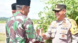 Kapolda Gorontalo Sambut Kedatangan Pangdam Merdeka