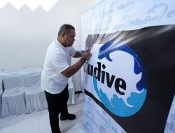 Rektor UNG Resmikan Fasilitas Dive Center Pendidikan