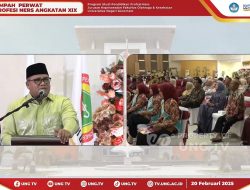 Hadiri Pengambilan Sumpah Profesi Ners, Eduart Wolok: Bekerjalah dengan Sepenuh Hati