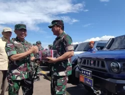 Menteri Pertahanan Berikan Sebanyak 700 Maung MV3 Pada TNI-Polri