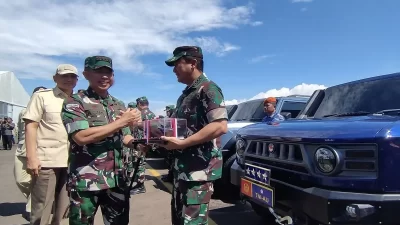 Menteri Pertahanan Berikan Sebanyak 700 Maung MV3 Pada TNI-Polri