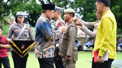 Jelang Lebaran Idulfitri, Polda Gorontalo Gelar Pasukan Operasi Ketupat Otanaha 2025