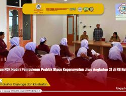 Prodi Pendidikan Profesi Ners Gelar Pembukaan Praktik Stase Keperawatan Jiwa RS Ratumbuysang