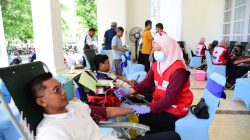 Pemprov Gorontalo Gerakkan ASN untuk Donor Darah Rutin Demi Stok Aman