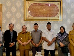 Lakukan Kunjungan Kerja ke Pemkot Gorontalo, DPRD Provinsi Bahas Pembangunan SMA Negeri 8