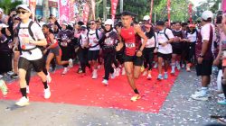 Idah Syahidah Ikut Lari di UNG Half Marathon, Serunya Kayak Jalan-Jalan Keliling Kota