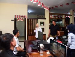 Wagub Idah Syahidah Sambangi Dinas Kominfotik dan Perhubungan: Ajak ASN Jaga Semangat Kerja
