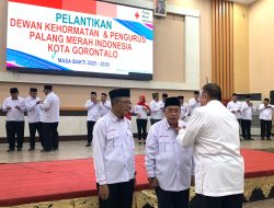 Pelantikan Pengurus PMI Kota Gorontalo, Wali Kota: Pentingnya Netralitas Lembaga