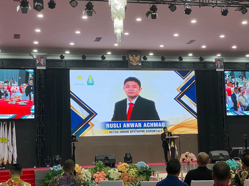 Rusli Anwar Achmad Ketua BPD HIPMI Gorontalo