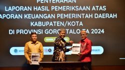 Sajikan LKPD Yang Akuntabel dan Transparan, Pemkab Pohuwato Kembali Raih WTP