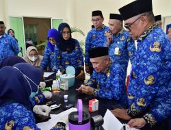 CKG di Lingkup Pemkab Pohuwato Bentuk Perhatian Terhadap Kesehatan Aparatur Negara