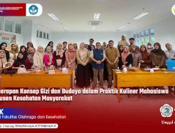 Mahasiswa Jurusan Kesehatan Masyarakat Berinovasi Lewat Praktik Kuliner Bergizi untuk Makanan Sehat