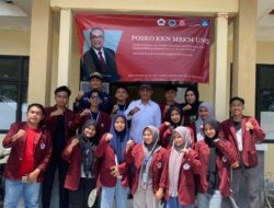 Wakil Rektor Bidang Akademik UNG Tinjau Langsung Posko KKN Mahasiswa