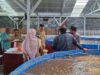 Dorong Budidaya Ikan Air Tawar DKP Gorontalo Tinjau Teknologi Bioflok dan Jaring Tancap