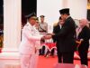 Gubernur Gusnar Ismail Lantik Bupati – Wakil Bupati Gorontalo Utara