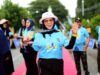 Wagub Idah Kampanyekan Hidup Sehat Tanpa Narkoba di BNN Run Boalemo