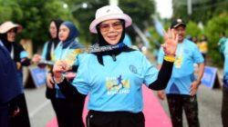 Wagub Idah Kampanyekan Hidup Sehat Tanpa Narkoba di BNN Run Boalemo