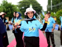 Wagub Idah Kampanyekan Hidup Sehat Tanpa Narkoba di BNN Run Boalemo