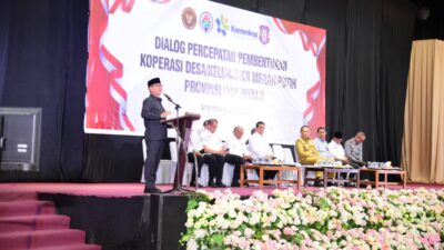 Menteri Yandri Dorong Pembentukan Koperasi Desa Merah Putih di Gorontalo