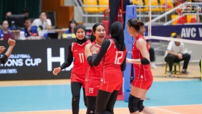 Timnas Voli Putri Indonesia Libas Iran 3-1 di AVC Challenge Cup 2025