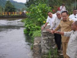 Gubernur Gorontalo Tinjau Saluran Irigasi di Tolinggula Pastikan Sistem Pengairan Maksimal