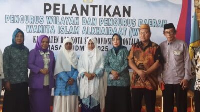 Resmi Dilantik, Pemprov Gorontalo Dukung Penuh Peran Wanita Islam Alkhairaat