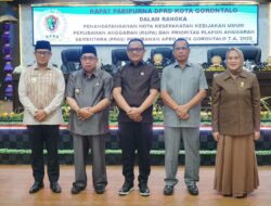 DPRD Kota Gorontalo Tuntaskan Dua Rapat Paripurna
