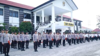 Sambut Hari Bhayangkara Polres Pohuwato Diharapkan Selalu Berikan Layanan Terbaik Untuk Masyarakat