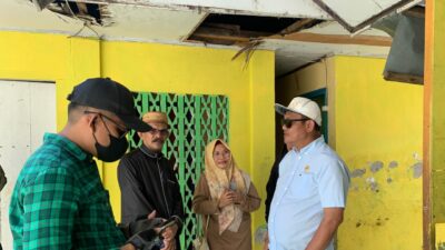 Anggota DPRD Dapil II Tinjau Kondisi Sekolah dan Infrastruktur di Dungingi