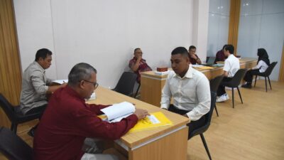 Seleksi Mandiri UNG, Sebanyak 44 Calon Mahasiswa Jalani Tahap Wawancara