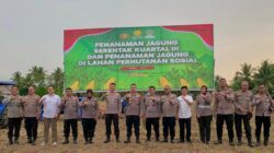 Pemanfaatan Lahan Perhutanan Sosial, Penanaman Jagung Serentak Dimulai di Bone Bolango