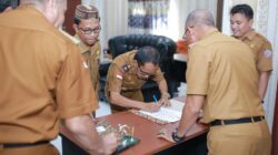 Bahari Gobel Pimpin dinas Perhubungan, Wabup Iwan :  Bangun Sinergitas Dengan Maksimal