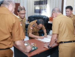 Bahari Gobel Pimpin dinas Perhubungan, Wabup Iwan :  Bangun Sinergitas Dengan Maksimal