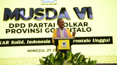 Bahlil Lahadalia Buka Musda VI Golkar Gorontalo, Dorong Konsolidasi Menuju Pemilu 2029